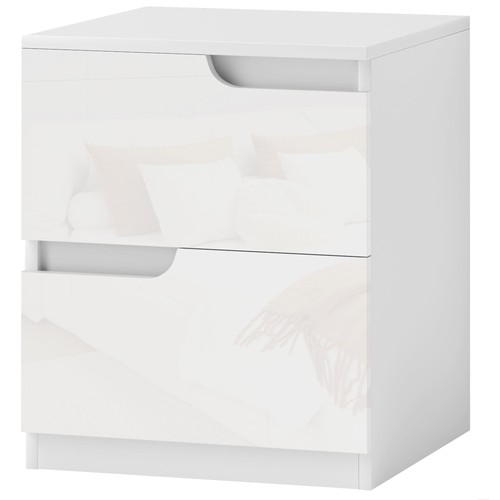 Homcom modern bedside table - homcom,