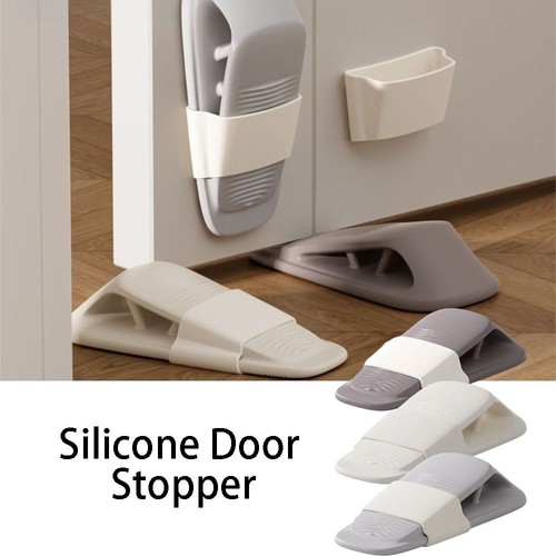 Silicone wedge door stoppers - silicone,