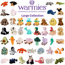 Warmies Large Microwavable Plush Soft Toy Hot/Cold Lavender Scent 100+ Designs