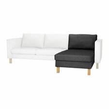 Genuine Ikea Karlstad Cover, Add-on Chaise Longue - Sivik Dark Grey 401.187.76