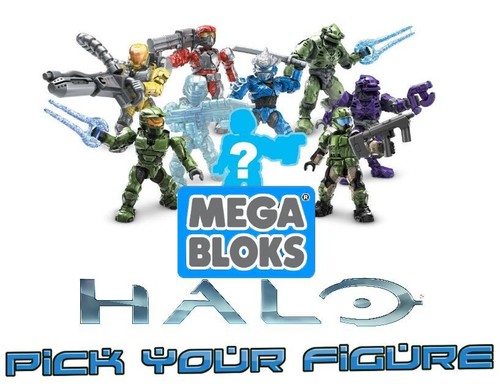 Halo mega bloks figures - mega,