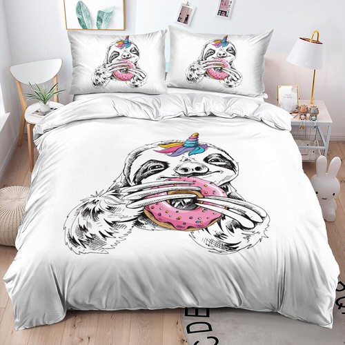 Lazy sloth02 kids quilt - sloth02,