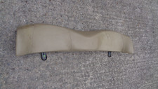 VW GOLF MK3 MK3.5 CABRIOLET REAR BENCH SEAT HEADREST SECTION LEATHER BEIGE CREAM