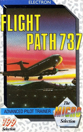 Flight path 737 - path, (bbc/electron)