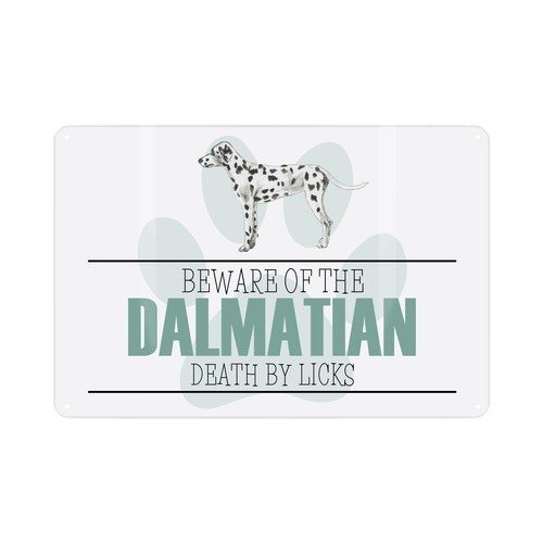 Dalmatian novelty dog sign - dalmatian,