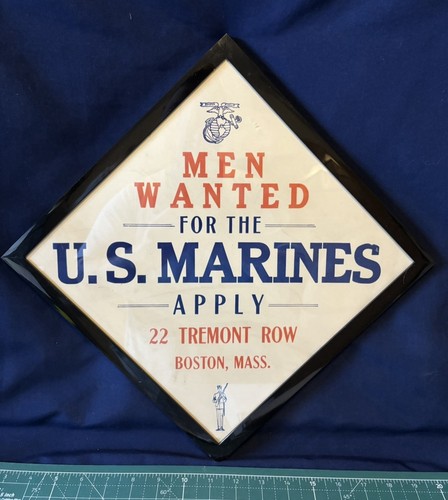 Ww1 usmc rare - usmc, recruiting