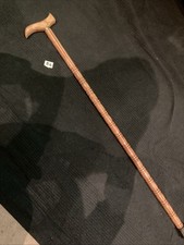 Derby Handled Turned Walking