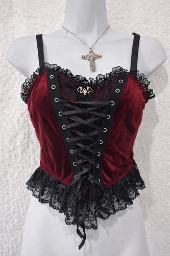 Red velvet lace - velvet, uk