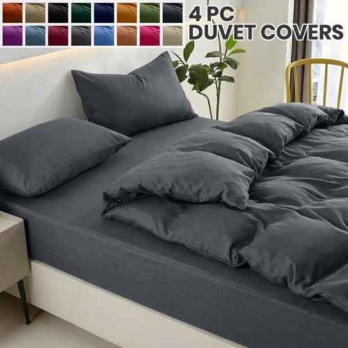 Duvet cover with fitted - duvet,