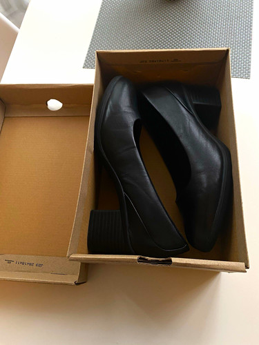 Clarks women black - clarks, leather