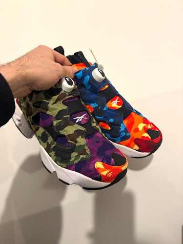 Reebok bape instapump fury - fury, og