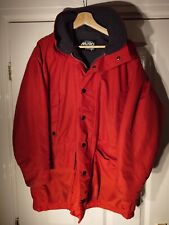 Musto Performance Snugs Jacket Red Zip Polartec Yacht Outdoors Mens Small