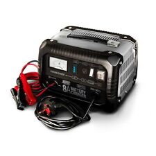 Metal Cased Battery Charger 8A 12V Fast Charge Cars Caravan Motorhome Suitable