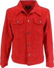 Mens 60s Retro Vintage Red