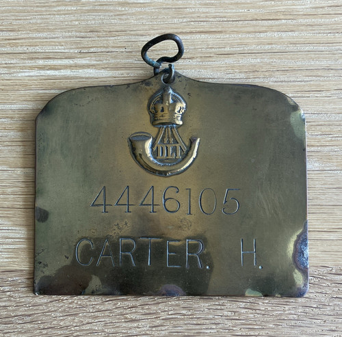 British army brass - (dli),