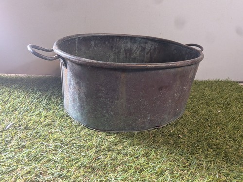 Copper planter overall - overall, large