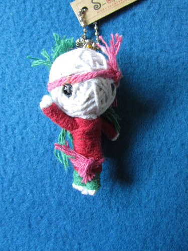 Voodoo doll keychain - doll,