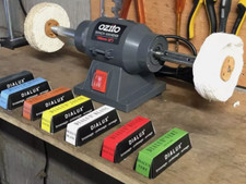 Buffing Polishing  Machine Bench /Buffer Polisher Metal  Alloy Aluminium Steel