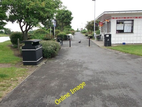Photo 6x4 footpath passing - photo, ice