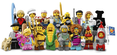 Lego minifigures series - minifigures, 17
