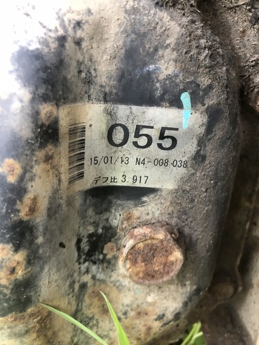 Mitsubishi l200 front diff - front,