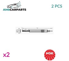 ENGINE GLOW PLUGS 6848 NGK