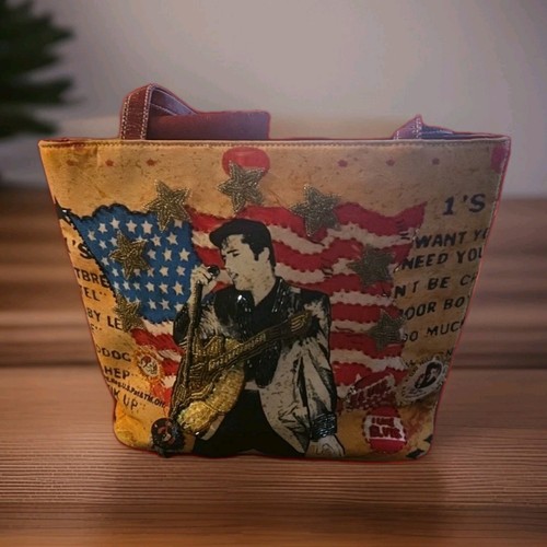 Elvis presley tote - tote, bage/