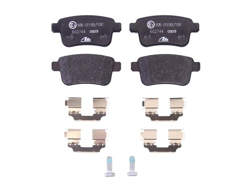 Brake pads set rear - brake, fits
