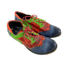 Socofy Boho Laceup Oxford
