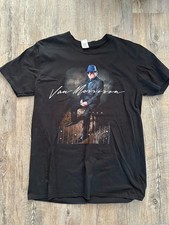 Mens Van Morrison 2021 Tour T-Shirt Size large, double sided. 