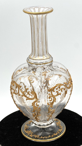 Antique bohemian art glass - bohemian,
