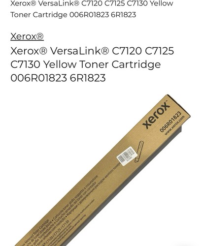 Xerox 006r01823 yellow metered - xerox,