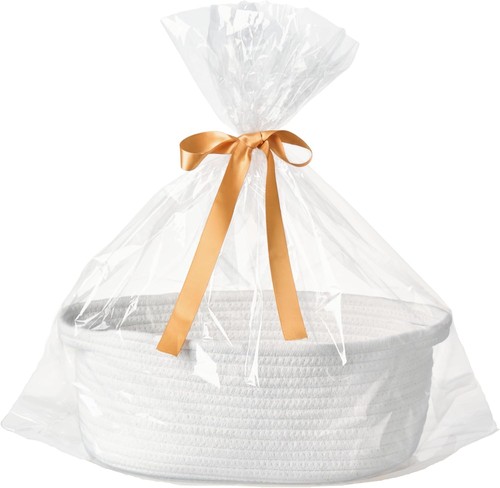Small woven basket empty with - small,