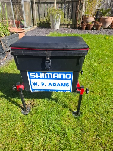 Fishing seat box with octo - with,