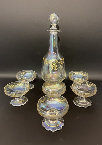Daum glass set - -,