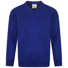 Unisex School V Neck Jumper