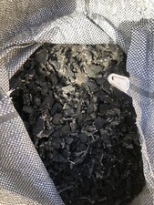 Black Play RUBBER Bark Chippings Safe Surfacing Tire Garden Soft 50 - 60kg  Bag