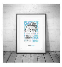 THE SMITHS ❤ Hand In Glove - song lyrics poster art Limited Edition Print