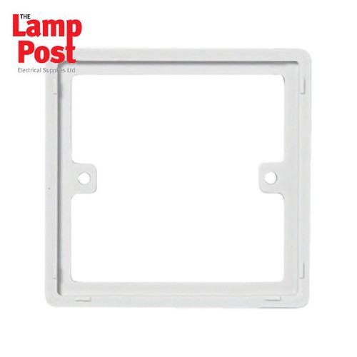 White gang square 10mm - square,