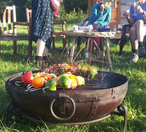 90cm indian fire bowl - 90cm,