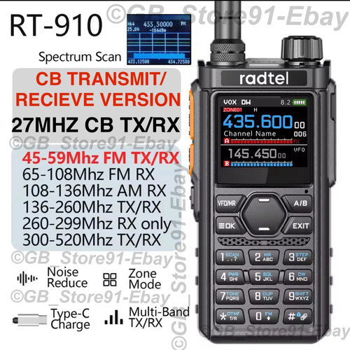 Radtel 910 transmit - radtel, rt-910