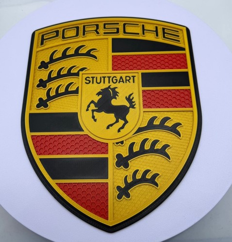 Porsche manufacturer badge - porsche,