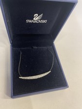 Swarovski swan mark clear