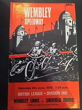 Wembley Speedway Programme 6th