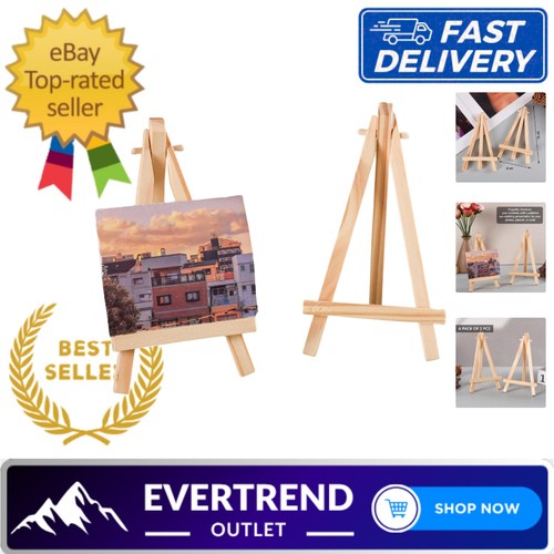 Natural wood tabletop easels - natural,