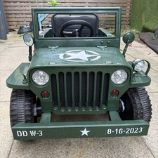 Kids Electric Ride On Car ARMY