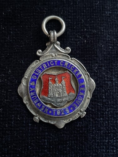 Antique sterling silver enamel - sterling,
