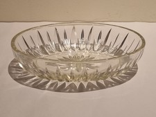Vintage Cut Glass Fruit Bowl