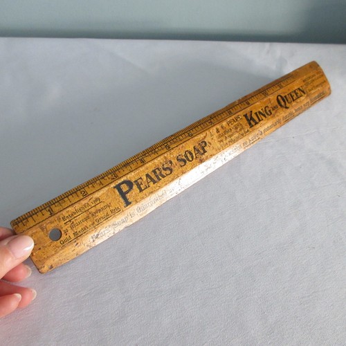 Antique pears soap advertising - soap,