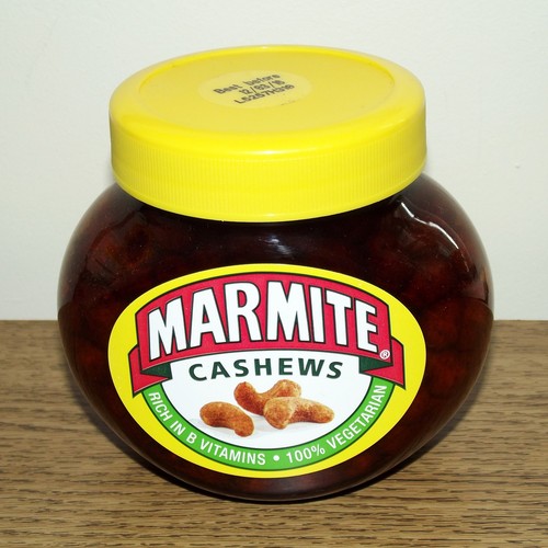 Marmite cashews rare 2015 uk - cashews,